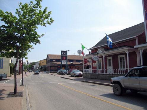 Site patrimonial à l'intérieur du centre-ville de Rimouski