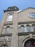 Chapelle extérieure du Séminaire-de-Québec. Détail. Vue avant