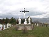 Calvaire du cimetière de Saint-Bernard. Vue avant