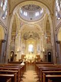 Chapelle Notre-Dame-de-Lourdes. Vue intérieure