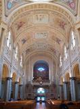 Chapelle Notre-Dame-de-Lourdes. Vue intérieure