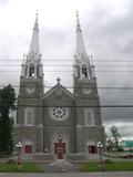 Église de Saint-Pierre-du-Lac. Vue avant