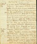 Document (Testament olographe du chevalier d'Aillebout d'Argenteuil)