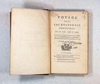 Livre (Voyage dans les États-Unis d'Amérique, fait en 1795, 1796 et 1797 (Tome VI)). Page de titre