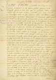 Document (Lettres de confirmation du titre de fief de St-Michel, en possession du sieur de Tilly, détaché de la censive de la seigneurie de Coulonge (la Chatellenie) et augmentation de celle-ci des terres de La tour Loyer et d'Amyot dit Villeneuve, en compensation)