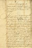 Document (Ordonnance obligeant les habitants des seigneuries de Boucherville et de Montarville de produire leurs titres ou d'en prendre de nouveaux)