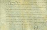 Document (Brevet de ratification par le Roi de la concession du Poste de la Baie des Châteaux au sieur Gautier)