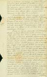 Document (Accord entre M. de Montgolfier, Pierre Foretier et Joseph Périneau, au sujet de parties du fief Closse)
