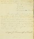 Document (Concession de 50 arpents dans la banlieue de Québec, sur le chemin du Cap-Rouge, à Jean Bourdon, arpenteur et ingénieur)
