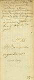 Document (Concession de terre de 3 arpents sur 40, à la côte de Plaisance, par Pierre Claude Pécaudy de Contrecoeur à Pierre Bousquet)