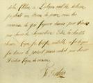 Document (Procès-verbal de division d'un terrain rue St-Jacques, entre J. Papineau et Louis Dumouchel)