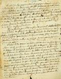 Document (Bail à ferme d'une terre à l'Île-Jésus par d'Aillebout d'Argenteuil à Joseph Berthiaume)