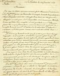 Document (Lettre d'Admyraut à De Lanaudière)