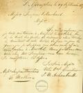Document (Lettre de P. U. Archambault à Soupras et Marchand)