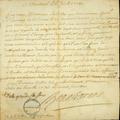 Document (Lettre De Beauharnois à De Lavaltrie)