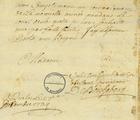 Document (Lettre de Boishébert à Mde d'Argenteuil)