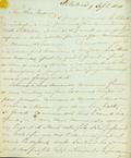 Document (Lettre de Joseph Cartier à Jos. Masson)