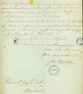 Document (Lettre de Joseph Cartier à Jos. Masson)