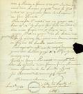 Document (Lettre de Cerry à D'Argenteuil)