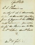 Document (Lettre de C. S. Cherrier à Wm Berczy)
