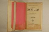 Brochure (Sur le parcours du chemin de fer du Lac St-Jean : 2ème conférence faite à la Salle St-Patrick, le 28 avril, 1887). Page de titre