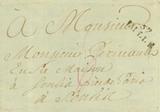 Document (Lettre dy major Lachauvignerie à Périnault)