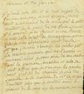 Document (Lettre de Michelle de La Corne-Du Breuil à Élizabeth de La Corne)