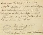 Document (Lettre de Marie-Joséphine D'Estimauville à Toussaint Pothier)