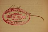 Livre (Cours abrégé de rhétorique à l'usage du collège de Montréal). Signature