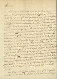 Document (Lettre d'A. Panet à Pierre Guy)