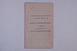 Brochure (A sermon preached in the Scotch Presbyterian Church : at Quebec, on Wednesday the lst. February, 1804, being the day appointed by proclamation for a general fast). Page de titre