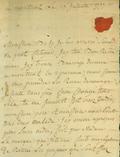 Document (Lettre de Sabrevois de Bleury à François Baby)