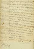 Document (Vente de terre au Côteau St-Louis, par Catherine Marot, veuve de François Gareau et ses co-héritiers à Joseph Papineau)