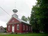 Église évangélique baptiste de Marieville. Vue latérale