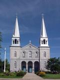 Église de Saint-Louis-de-Gonzague. Vue avant