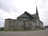 Église de Sainte-Blandine. Vue arrière