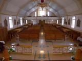 Église de Sainte-Rita. Vue intérieure