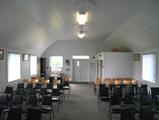 Salle évangélique. Vue intérieure