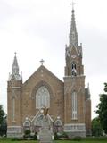 Église de Sainte-Agnès. Vue avant