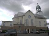 Église Notre-Dame-de-Lourdes de Lorrainville. Vue latérale