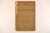 Brochure (A short sketch of the life of the Hon. Thomas D'Arcy McGee, M.P. : for Montreal (west), late minister of agriculture and immigration for Canada, &c., &c., &c.). Page de titre