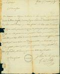 Document (Lettre de François Baby à de Lotbinière)