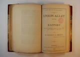 Brochure (Union Allet, 1872 : rapport présenté à l'assemblée générale de l'Union Allet, tenue à Montréal le 17 mars 1872). Page de titre