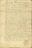 Document (Concession aux Jésuites de l'emplacement de la batterie à Québec)