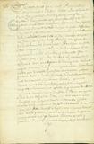 Document (Jugement en faveur des Jésuites, au sujet de contestation de terres avec Mgr de St-Vallier)
