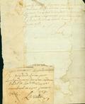 Document (Contestation entre Madame de Lavaltrie et Jean Laporte au sujet de fourniture de farine au munitionnaire, devant Panet, capitaine de milice)