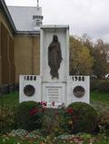 Monument du centenaire de Sainte-Anne-du-Sault. Vue avant