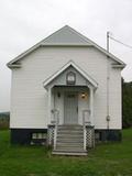 Église Moore Settlement United Baptist. Vue avant