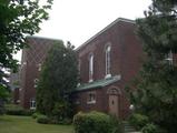 Église First Baptist Church in Montreal. Vue avant