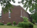 Église First Baptist Church in Montreal. Vue arrière